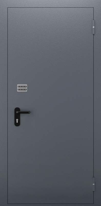 Дверь эконом ЛД-410 техническая с кодовым замком