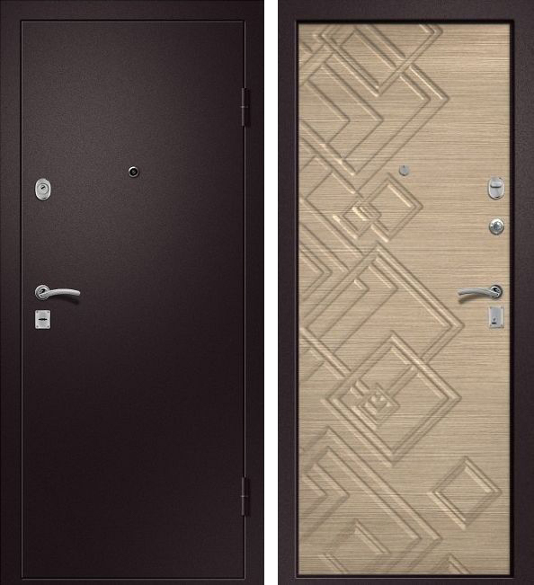 Дверь с шумоизоляцией ЛД-210 МДФ абстрактный