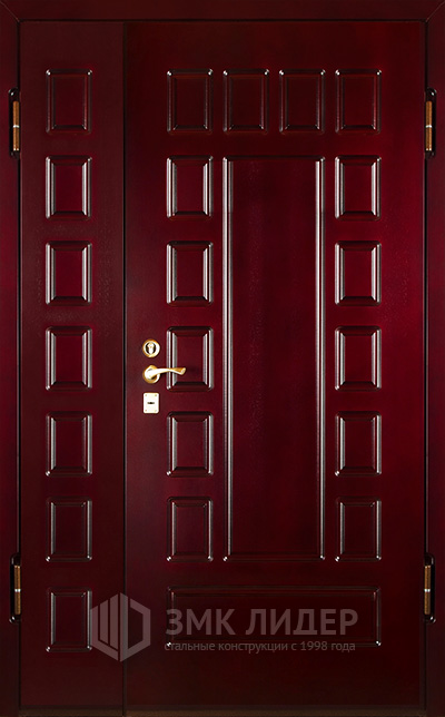 Дверь в тамбур ЛД-256 с МДФ-панелями